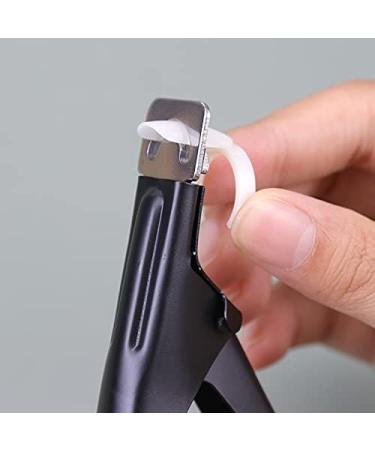 MARLAS Professional-Grade Stainless Steel Nail Trimmer for Precision Shaping (Black) - Buy Online on GoSupps.com