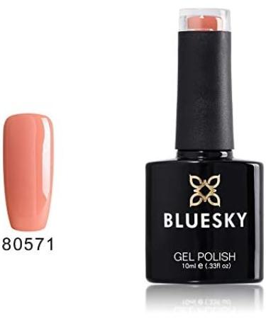 Bluesky 80571 Clay Canyon Salmon Nail Gel Polish UV LED Soak Off 10ml - Buy Online on GoSupps.com