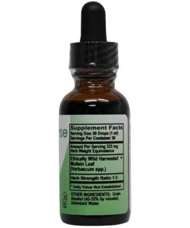Buy Mullein Liquid Extract 1 Oz - Premium Quality Herbal Supplement for Health & Wellness - Buy Online on GoSupps.com