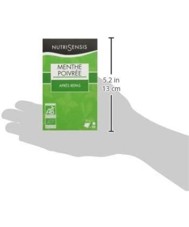  NUTRISENSIS NutriSensis - Organic Peppermint After Meal Infusions 20 Sachets 24 g - Buy Online on GoSupps.com