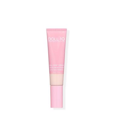 DOLL SKIN GENIUS TINTED MOISTURIZER WITH PLANT BASED COLLAGEN (Shade 1 (Fair/Fair-Light) 1 Fl Oz.) 1 Fl Oz (Pack of 1) Shade 1 (Fair/Fair-Light)