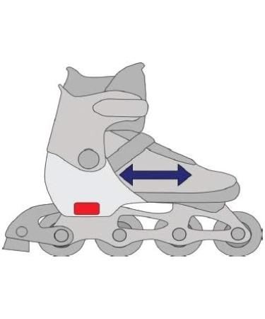 Raven Adjustable Inline Skates 2-in-1 | Advanced ABEC7 Softboot Double Shock Absorb System | Black/Mint Size 35-39 - Buy Online on GoSupps.com