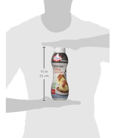 Dr. Oetker Professional Toffee Dessert Sauce - 770ml Resealable Bottle | Anti-Drip Closure for Perfect Dosing - Perfect for International Shipping - Buy Online on GoSupps.com