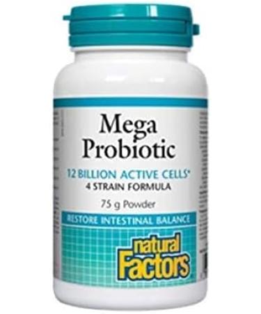 Natural Factors Mega Probiotic Powder - 75 g - Buy Online on GoSupps.com