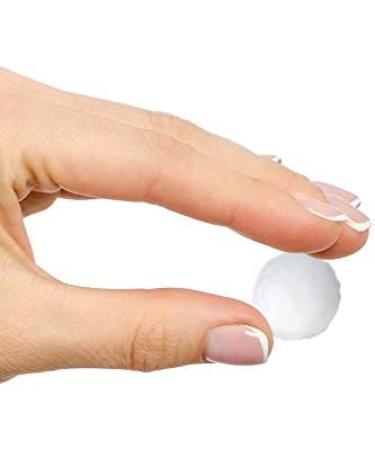 DecorRack 300 Small Cotton Balls for Make-Up, Nail Polish Removal