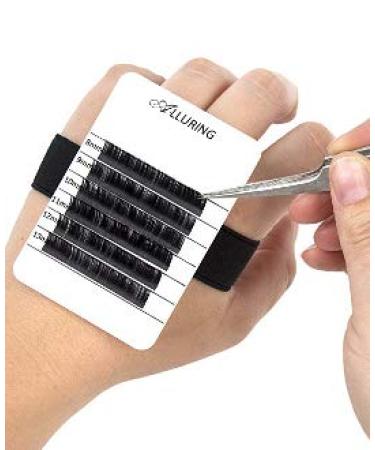 Alluring Individual Eyelash Extension Hand Plate Lash Holder | Adjustable Lash Tray Strip Palette | One Size Fits All Eyelash Extension Holder Lash Tool | Professional Eyelash Extension Supplies