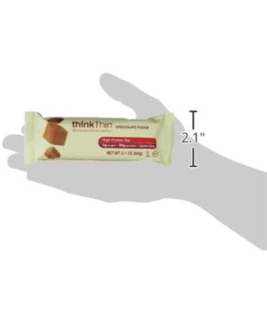 Buy ThinkThin Gluten Free Chocolate Fudge Protein Bar - 10 Count | International Shipping Available - Buy Online on GoSupps.com