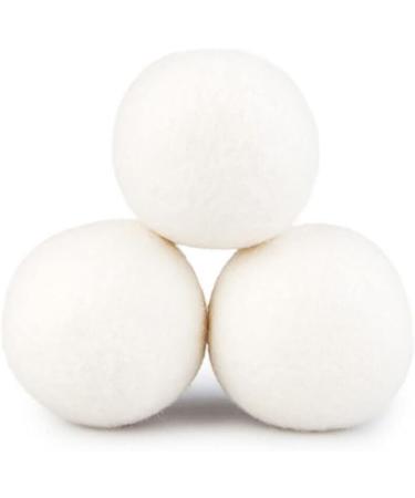 SPORTARC Wool Dryer Balls 6pcs Reusable Organic Fabric Softener Alternative Reduce Wrinkles & static cling Shorten Drying Time - Buy Online on GoSupps.com