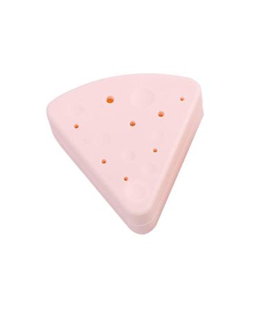 Silicone Beauty Powder Puff Storage Tool Makeup Sponge Holder Makeup Powder Puff Holder Makeup Accessories Makeup Powder Puff Case Cosmetic Sponge Holder Cosmetic Puff Holder Pink