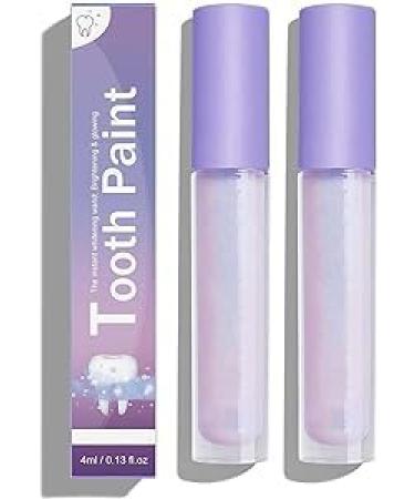 Tooth Gloss - Instant Gloss Results 2023 New Teeth Whitening Pen Teeth Whitening Cleaning Essence Pen Teeth Whitening Gel Teeth Pen for Tooth Stain Removal (2PCs)