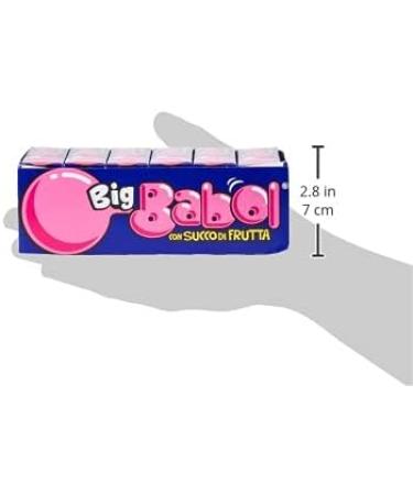  Big Babol Big Babol All Fruits Soft Chewing Gum with Fruit Juice Gluten-Free 24 Sticks Pack of 1 - Buy Online on GoSupps.com