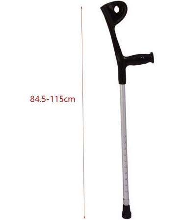 Forearm Crutches Adjustable Cane Crutch Elbow Arm Height Adjustable Cane Aluminum Walking Stick Suitable for Elderly Disabled Children Crut - Buy Online on GoSupps.com