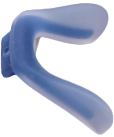 Celika replacement nose broken glass accessories 2 pieces of dark blue insert/restricted glasses nose pads replacement children U-shaped plastic glasses Transparent silicone-nose padding arm