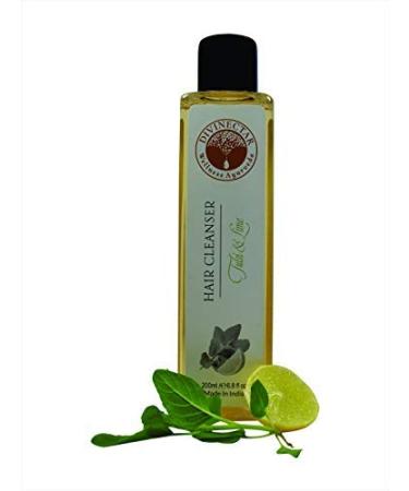 Buy Natural Hair Cleanser with Tulsi & Lime - 200ml | Nourish & Revitalize Your Hair | International Shipping Available - Buy Online on GoSupps.com