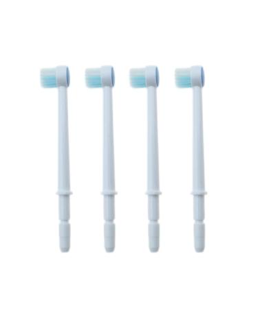 VWONST Replacement Dental Water Brush Heads Compatible with Waterpik Water Flossers Toothbrush and Oral Irrigators 4-Pack