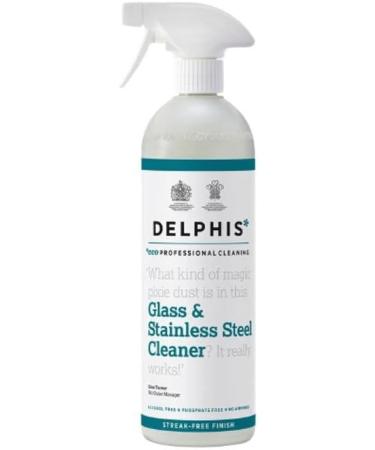 Case of 6 x Delphis Eco Professional Glass and Stainless Steel Cleaner Spray 700ml - Buy Online on GoSupps.com