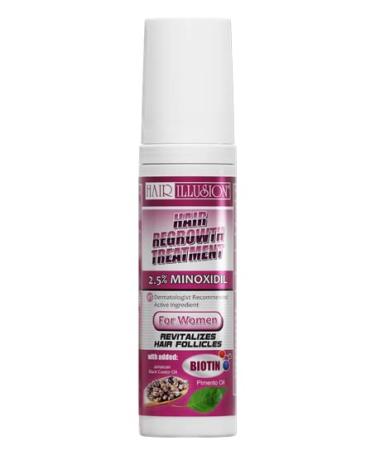 3 Month Supply Minoxidil 2.5% Foam Hair Regrowth Treatment with Biotin, Jamaican Black Castor Oil, Pimento Oil - 2.11 oz (Pack of 3) - Buy Online on GoSupps.com