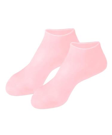 Silicone Socks L Silicone Moisturizing Sock Moisture Gel Socks Foot Moisturizing Socks Comfortable Gel Socks Silicone Heel Sock Lotion Moisturizing Socks for Repairing Dry Feet