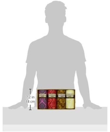 Farrah's of Harrogate | Four Drum Biscuit Selection | 1 x Clotted Cream Shortbread 1 x Chocolate Chip & Cherry Cookies 1 x Chocolate Chip Shortbread & 1 x Lemon Crisp Cookies | 4 x 160g - Buy Online on GoSupps.com