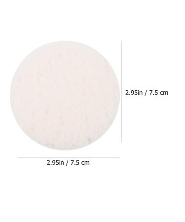 Buy Beaupretty 40pcs Face Wash Puff & Eye Makeup Remover Pads - Exfoliating Facial Sponge for Women | Comfortable Cotton Loofah in White (Pack of 1) - International Shipping Available - Buy Online on GoSupps.com