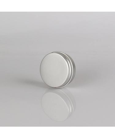 Zeoabsy 10ml Silver Aluminum Tins - 10 Pack Screw Cap Cans for Cosmetics Candles Ointments + Spatulas & Labels - Buy Online on GoSupps.com