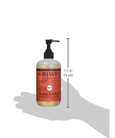 Mrs. Meyer's Radish Hand Soap 12.5 fl oz - Biodegradable Formula with Essential Oils - Buy Online on GoSupps.com
