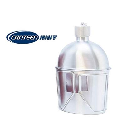 ALFA 1 Military Stainless Steel Canteen & Kidney Style Cup