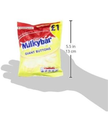  Milkybar Milkybar Giant Buttons Sharing Bag Pack of 12 storage bags 85g - Buy Online on GoSupps.com