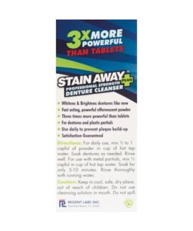 Stainaway Denture Cleaner Tablets Bundle | Dentu-Care Brush & Cup | Optimal Oral Care for Full/Partial Dentures - Buy Online on GoSupps.com