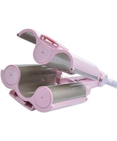 Buy Ceramic Three Tubes Hair Curling Iron - Lightweight & Portable Big Wave Curlers | Quick Heat Hair Curler for Perfect Curls - Buy Online on GoSupps.com