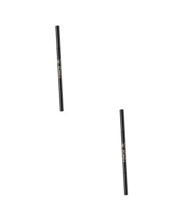 Healvian 2pcs 2 1 Eyebrow Makeup Tools Waterproof Eyebrow Pencils Eyebrow Tools Black Eyebrow Pencil 1 count (Pack of 1) Greyx2pcs