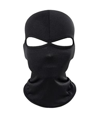 bodbop Balaclava Face Mask Ski Mask Head Mask Full Face Cover Men Women Windproof Sun UV Protection Outdoor Sport Cycling Cap Black