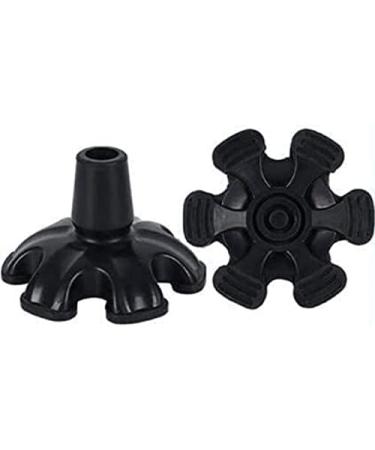 HNYG 3/4 inch 6-Pack Non-Skid Rubber Cane Tips - Heavy Duty Replacement Feet for Walking Canes - Buy Online on GoSupps.com