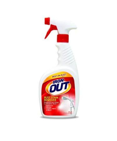 Iron Out Rust Stain Remover Spray Gel, 24 Fl. Oz. Bottle - PACK of 2 (BND01934)