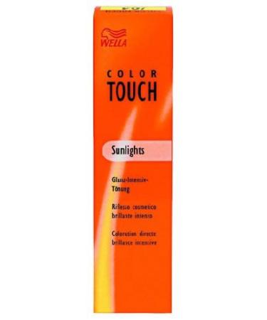 WELLA PERFECTON Wella Color Touch Sunlights Hair Color Coloration Cr me Permanente 60ml - /04 Natural Red/Natur Rot