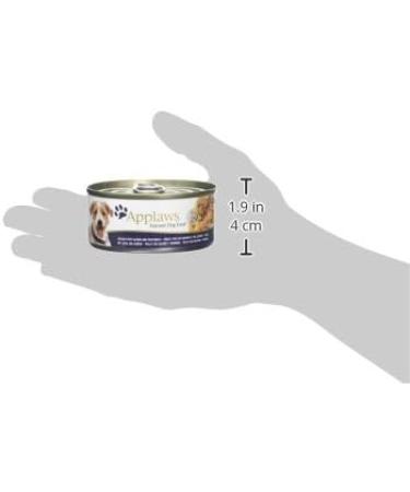 Applaws 100% Natural Wet Dog Food Chicken Fillet with Salmon in Broth - 12 x 156g Cans - Buy Online on GoSupps.com
