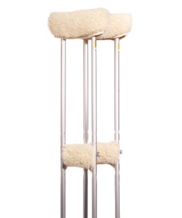 Essential Medical Supply Sheepette Crutch Covers