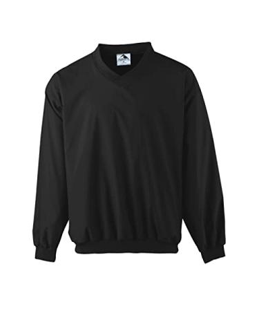 Augusta Sportswear Micro Poly Windshirt/Lined X-Large Black