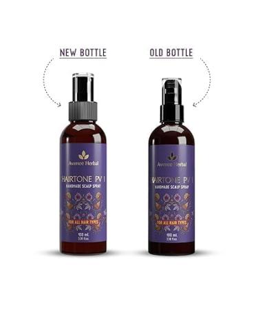 Avi.mee Herbal Hairtone PV 1 Scalp Spray - Natural DHT Blocker Fights Hair Fall with Rosemary Saw Palmetto Amla Methi & Bhringraj | Hair Serum for Men & Women - 100 ml - Buy Online on GoSupps.com