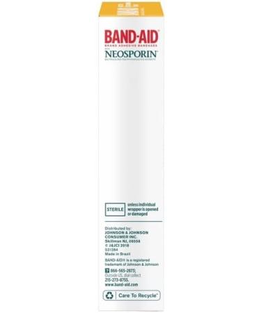 Band-Aid Antibiotic Waterproof Adhesive Bandages - 8ct Extra Large (2 pk) - Buy Online on GoSupps.com