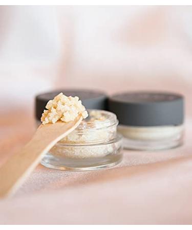 LIQUE Cosmetics Strawberry Lip Scrub 0.21 oz. | Exfoliating & Nourishing Sugars with Vitamin E for Smoother, Softer Lips - Buy Online on GoSupps.com