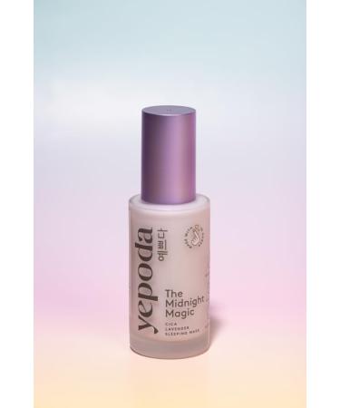 Yepoda - THE MIDNIGHT MAGIC - Slow Aging Night Mask with Cica Korean Cosmetics (50 ml) - Buy Online on GoSupps.com