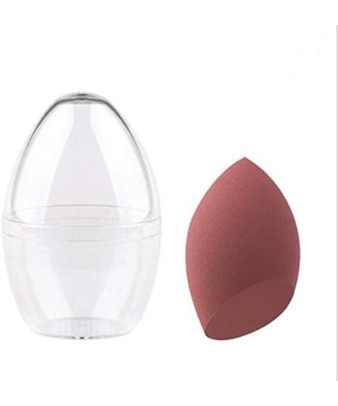 Makeup Sponge Makeup Sponge Puff Egg Microfiber Face Sponge Face Foundation Concealer Cosmetic Powder Sponge Makeup Sponge Holder(Brown-QM) - Buy Online on GoSupps.com