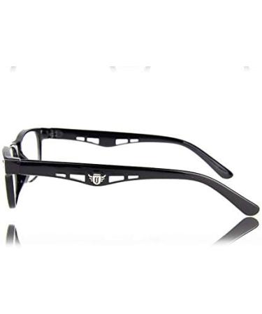 Buy PLOPLO High Magnification 4.00-6.00 Black Reading Glasses - 5.0x Power | International Shipping Available - Buy Online on GoSupps.com