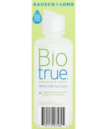 Biotrue Multi-Purpose Contact Lens Solution 4 FL OZ - Pack of 6 | Soft Lens Care & Case Included - Buy Online on GoSupps.com