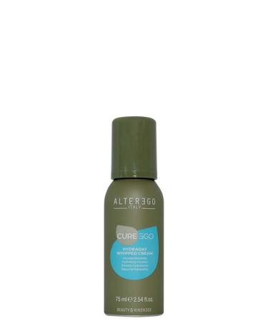 Alter Ego CUREGO Hydraday Whipped Cream - Leave on Conditioning Mousse | Ideal for Dry Scalp and Hair | Daily and Frequent Use 75 ml *New Packaging (2024)* 6.25 ml (Pack of 12)