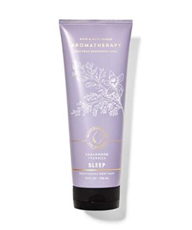 Bath and Body Works Aromatherapy Cedarwood Vanilla Gift Set - Body Cream & Wash - Full Size - Buy Online on GoSupps.com