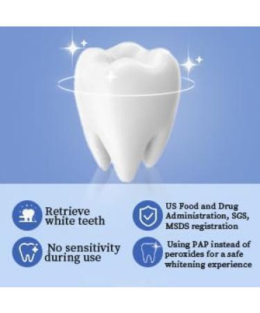 Shop Tooth Whitening Powder | PAP+ Enamel Safe Non-Sensitive Formula | Dentist Approved Decontamination Toothpaste Powder - Buy Online on GoSupps.com