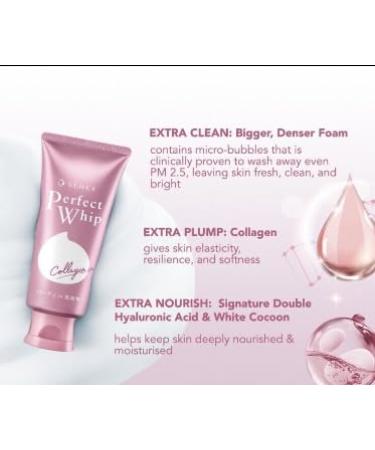 Buy EMBEAUTY SENKA Perfect Whip Collagen Facial Wash 120g - International Shipping Available - Buy Online on GoSupps.com
