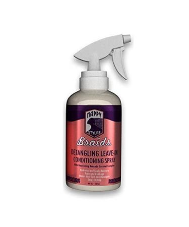 Nappy Styles Braids Braiding Gel Super Xtra Hold 6 Oz and Leave In Conditioner Spray (GEL AND SPRAY) - Buy Online on GoSupps.com